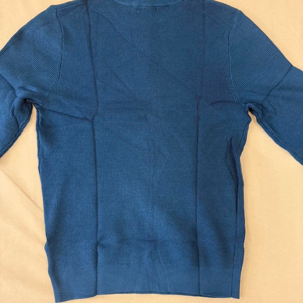 COOFANDY‎ Ribbed Mock Neck Sweater - Picture 4 of 6